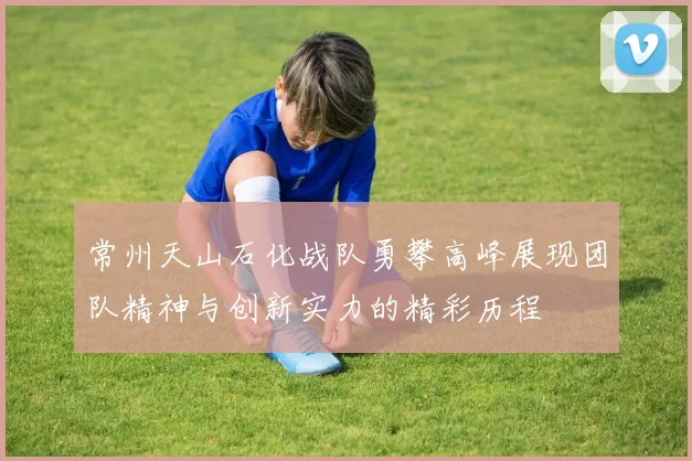 常州天山石化战队勇攀高峰展现团队精神与创新实力的精彩历程